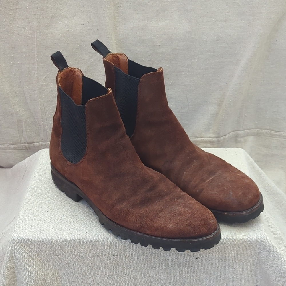 Frye Suede Chelsea Boots